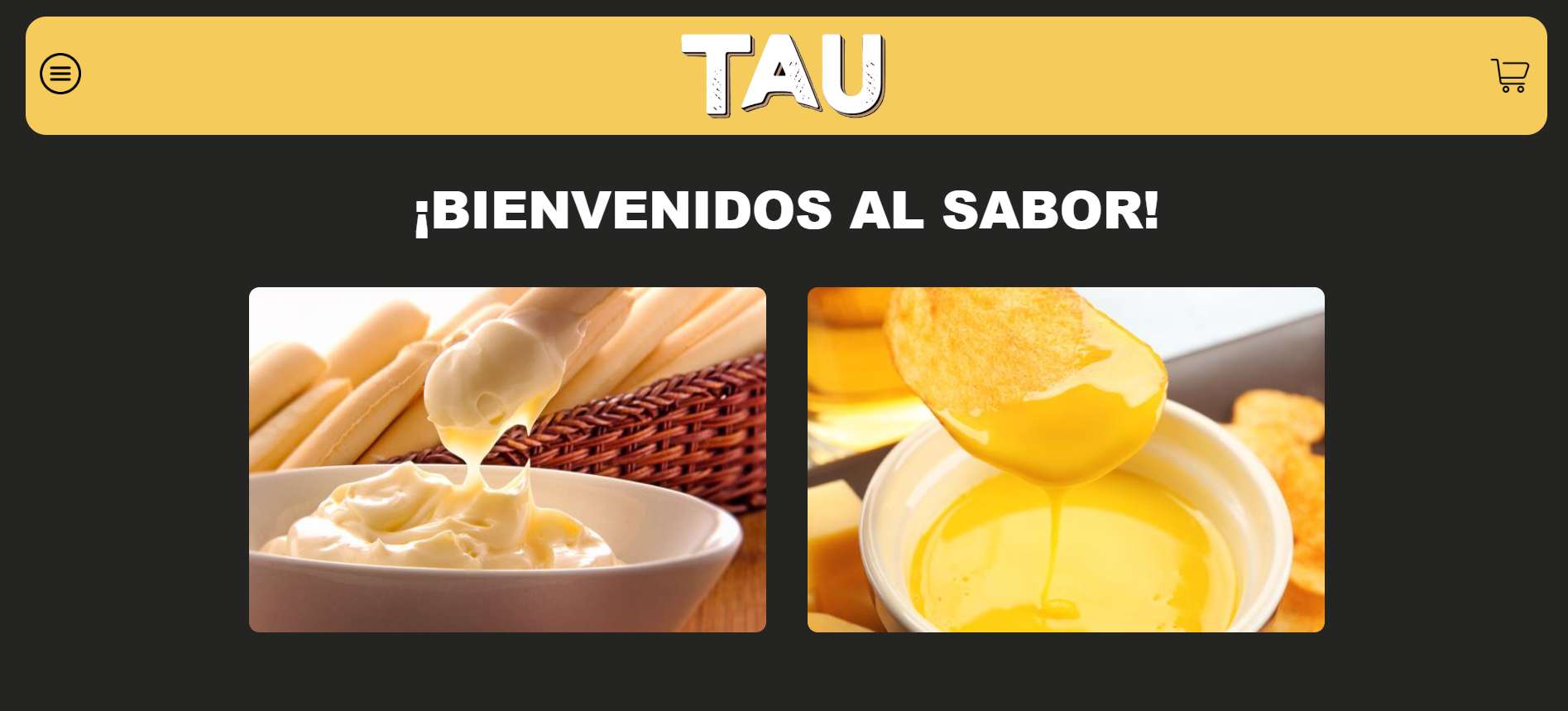 Pagina de Tau Aderezos